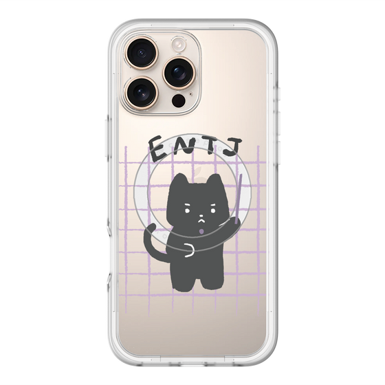 スリムプロテクションプレミアムケース with MagSafe［ オリジナル - ENTJ 指揮官 - キャラクター ］