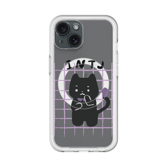 スリムプロテクションプレミアムケース with MagSafe［ オリジナル - INTJ 建築家 - キャラクター ］