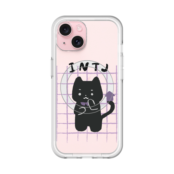 スリムプロテクションプレミアムケース with MagSafe［ オリジナル - INTJ 建築家 - キャラクター ］