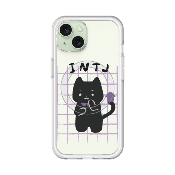 スリムプロテクションプレミアムケース with MagSafe［ オリジナル - INTJ 建築家 - キャラクター ］