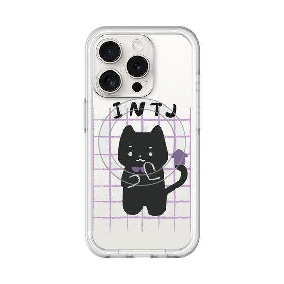スリムプロテクションプレミアムケース with MagSafe［ オリジナル - INTJ 建築家 - キャラクター ］