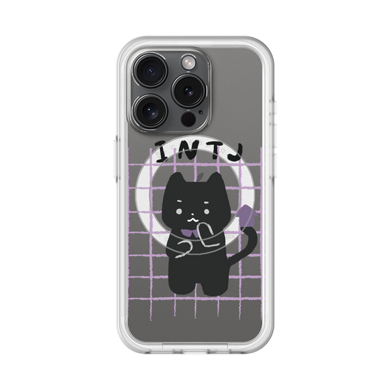 スリムプロテクションプレミアムケース with MagSafe［ オリジナル - INTJ 建築家 - キャラクター ］