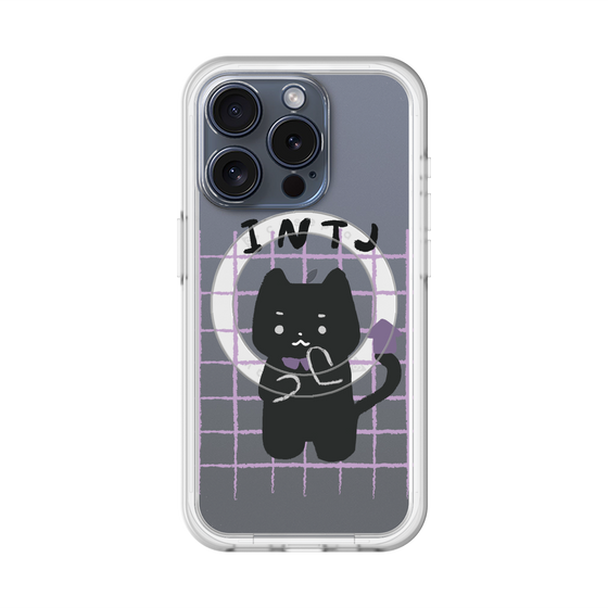 スリムプロテクションプレミアムケース with MagSafe［ オリジナル - INTJ 建築家 - キャラクター ］