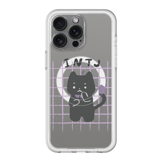 スリムプロテクションプレミアムケース with MagSafe［ オリジナル - INTJ 建築家 - キャラクター ］