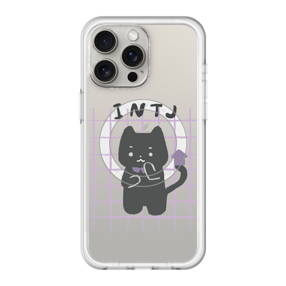スリムプロテクションプレミアムケース with MagSafe［ オリジナル - INTJ 建築家 - キャラクター ］