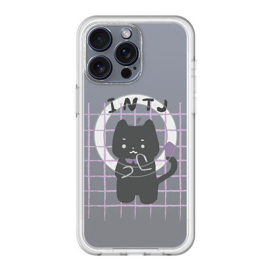 スリムプロテクションプレミアムケース with MagSafe［ オリジナル - INTJ 建築家 - キャラクター ］