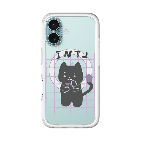 スリムプロテクションプレミアムケース with MagSafe［ オリジナル - INTJ 建築家 - キャラクター ］