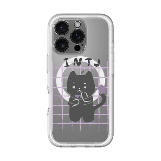 スリムプロテクションプレミアムケース with MagSafe［ オリジナル - INTJ 建築家 - キャラクター ］