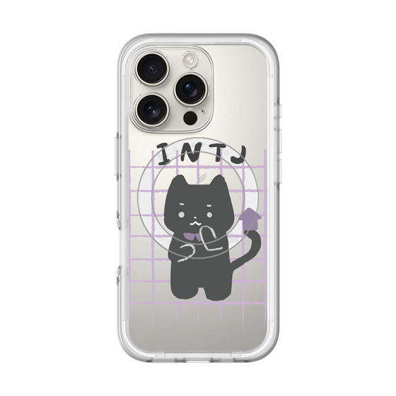 スリムプロテクションプレミアムケース with MagSafe［ オリジナル - INTJ 建築家 - キャラクター ］