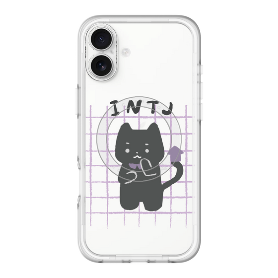 スリムプロテクションプレミアムケース with MagSafe［ オリジナル - INTJ 建築家 - キャラクター ］
