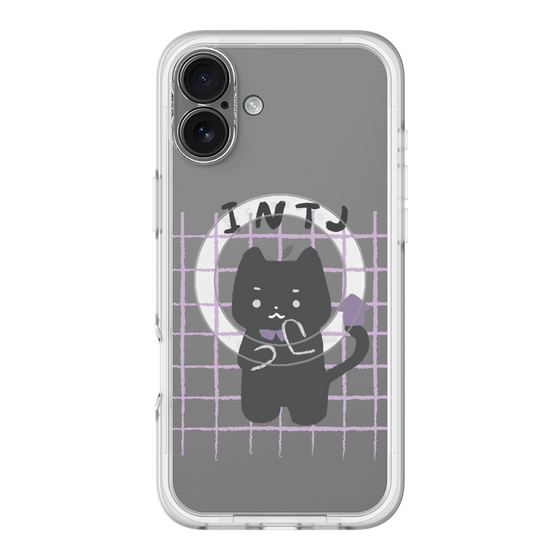 スリムプロテクションプレミアムケース with MagSafe［ オリジナル - INTJ 建築家 - キャラクター ］