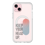スリムプロテクションプレミアムケース with MagSafe［ オリジナル - ドットオーバーレイ - KEEP YOUR HEAD UP/A ］