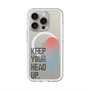 スリムプロテクションプレミアムケース with MagSafe［ オリジナル - ドットオーバーレイ - KEEP YOUR HEAD UP/A ］