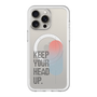 スリムプロテクションプレミアムケース with MagSafe［ オリジナル - ドットオーバーレイ - KEEP YOUR HEAD UP/A ］