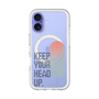 スリムプロテクションプレミアムケース with MagSafe［ オリジナル - ドットオーバーレイ - KEEP YOUR HEAD UP/A ］