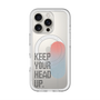 スリムプロテクションプレミアムケース with MagSafe［ オリジナル - ドットオーバーレイ - KEEP YOUR HEAD UP/A ］