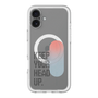 スリムプロテクションプレミアムケース with MagSafe［ オリジナル - ドットオーバーレイ - KEEP YOUR HEAD UP/A ］