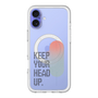 スリムプロテクションプレミアムケース with MagSafe［ オリジナル - ドットオーバーレイ - KEEP YOUR HEAD UP/A ］