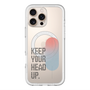 スリムプロテクションプレミアムケース with MagSafe［ オリジナル - ドットオーバーレイ - KEEP YOUR HEAD UP/A ］