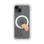 スリムプロテクションプレミアムケース with MagSafe［ オリジナル - ドットオーバーレイ - FOLLOW YOUR HEART/A ］