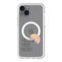 スリムプロテクションプレミアムケース with MagSafe［ オリジナル - ドットオーバーレイ - FOLLOW YOUR HEART/A ］