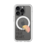 スリムプロテクションプレミアムケース with MagSafe［ オリジナル - ドットオーバーレイ - FOLLOW YOUR HEART/A ］