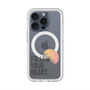スリムプロテクションプレミアムケース with MagSafe［ オリジナル - ドットオーバーレイ - FOLLOW YOUR HEART/A ］