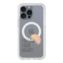 スリムプロテクションプレミアムケース with MagSafe［ オリジナル - ドットオーバーレイ - FOLLOW YOUR HEART/A ］