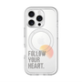 スリムプロテクションプレミアムケース with MagSafe［ オリジナル - ドットオーバーレイ - FOLLOW YOUR HEART/A ］