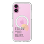 スリムプロテクションプレミアムケース with MagSafe［ オリジナル - ドットオーバーレイ - FOLLOW YOUR HEART/A ］