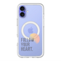 スリムプロテクションプレミアムケース with MagSafe［ オリジナル - ドットオーバーレイ - FOLLOW YOUR HEART/A ］