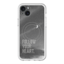 スリムプロテクションプレミアムケース with MagSafe［ オリジナル - ドットオーバーレイ - FOLLOW YOUR HEART/B ］