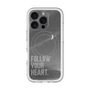スリムプロテクションプレミアムケース with MagSafe［ オリジナル - ドットオーバーレイ - FOLLOW YOUR HEART/B ］