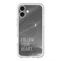 スリムプロテクションプレミアムケース with MagSafe［ オリジナル - ドットオーバーレイ - FOLLOW YOUR HEART/B ］