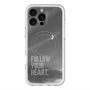 スリムプロテクションプレミアムケース with MagSafe［ オリジナル - ドットオーバーレイ - FOLLOW YOUR HEART/B ］