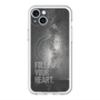 スリムプロテクションプレミアムケース with MagSafe［ オリジナル - ドットオーバーレイ - FOLLOW YOUR HEART/C ］