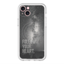 スリムプロテクションプレミアムケース with MagSafe［ オリジナル - ドットオーバーレイ - FOLLOW YOUR HEART/C ］