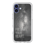 スリムプロテクションプレミアムケース with MagSafe［ オリジナル - ドットオーバーレイ - FOLLOW YOUR HEART/C ］
