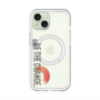 スリムプロテクションプレミアムケース with MagSafe［ オリジナル - ドットオーバーレイ - BE THE CHANGE/A ］