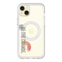 スリムプロテクションプレミアムケース with MagSafe［ オリジナル - ドットオーバーレイ - BE THE CHANGE/A ］
