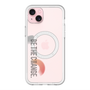 スリムプロテクションプレミアムケース with MagSafe［ オリジナル - ドットオーバーレイ - BE THE CHANGE/A ］