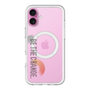 スリムプロテクションプレミアムケース with MagSafe［ オリジナル - ドットオーバーレイ - BE THE CHANGE/A ］