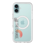 スリムプロテクションプレミアムケース with MagSafe［ オリジナル - ドットオーバーレイ - BE THE CHANGE/A ］
