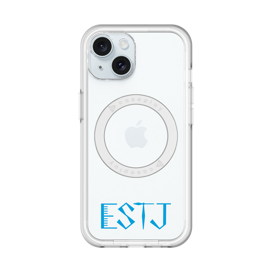 スリムプロテクションプレミアムケース with MagSafe［ オリジナル - ESTJ 幹部 - アルファベット ］