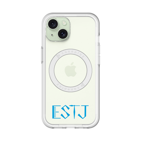 スリムプロテクションプレミアムケース with MagSafe［ オリジナル - ESTJ 幹部 - アルファベット ］