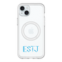 スリムプロテクションプレミアムケース with MagSafe［ オリジナル - ESTJ 幹部 - アルファベット ］