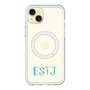 スリムプロテクションプレミアムケース with MagSafe［ オリジナル - ESTJ 幹部 - アルファベット ］