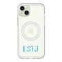 スリムプロテクションプレミアムケース with MagSafe［ オリジナル - ESTJ 幹部 - アルファベット ］