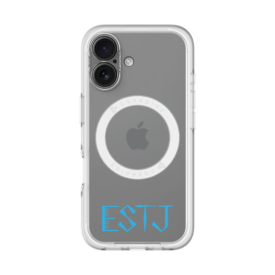 スリムプロテクションプレミアムケース with MagSafe［ オリジナル - ESTJ 幹部 - アルファベット ］