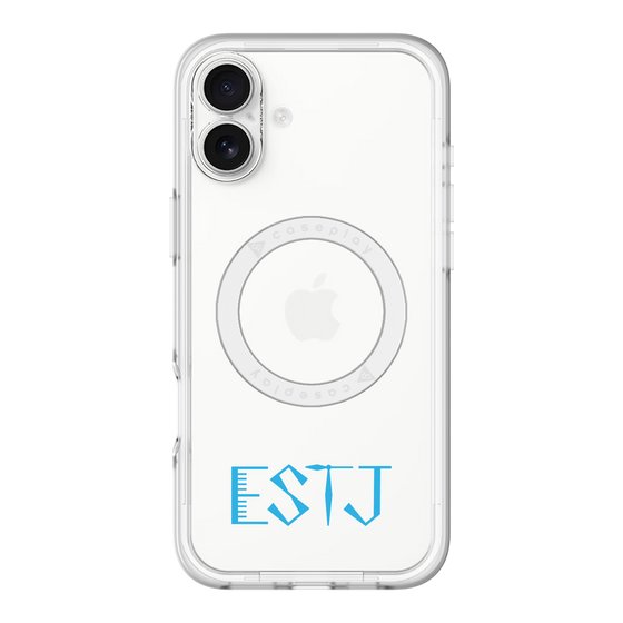 スリムプロテクションプレミアムケース with MagSafe［ オリジナル - ESTJ 幹部 - アルファベット ］